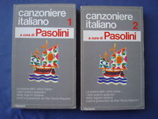 canzoniere italiano pasolini 