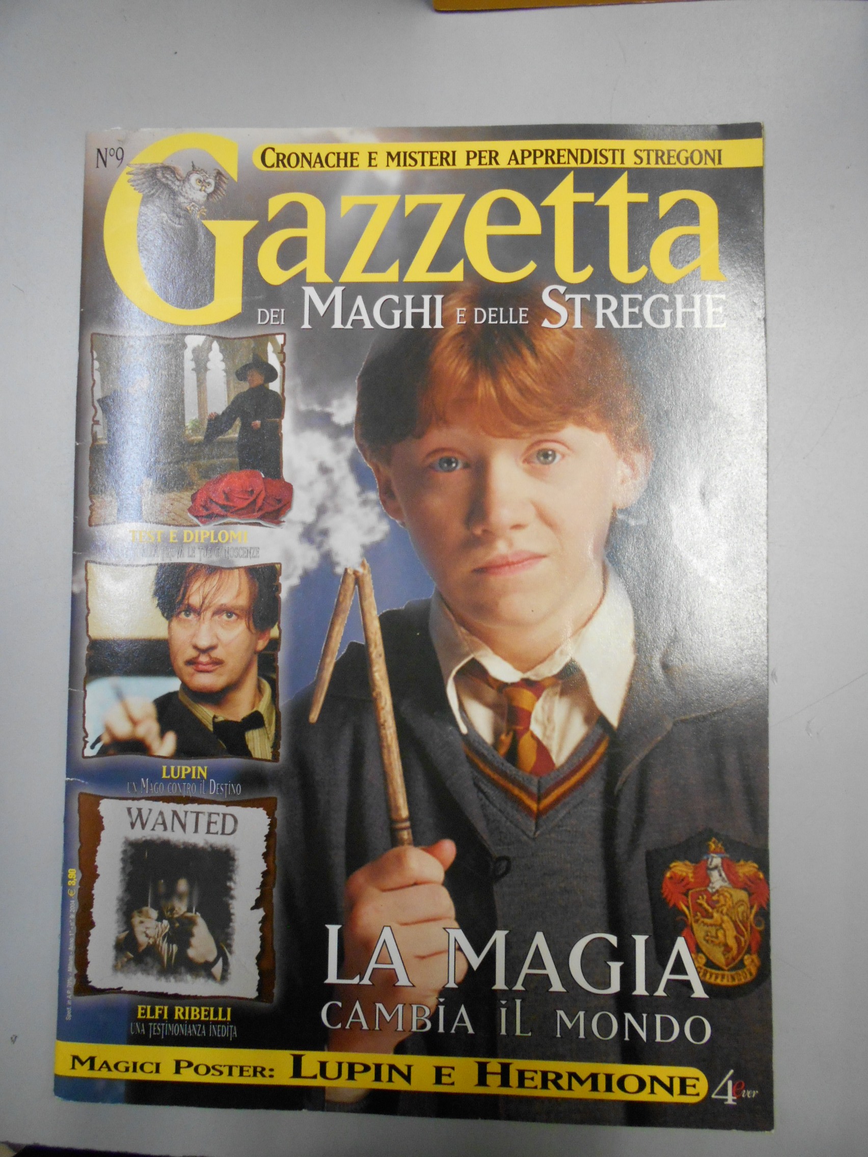 gazzetta dei maghi e della streghe la magia cambia il mondo n 9 harry potter aa vv 