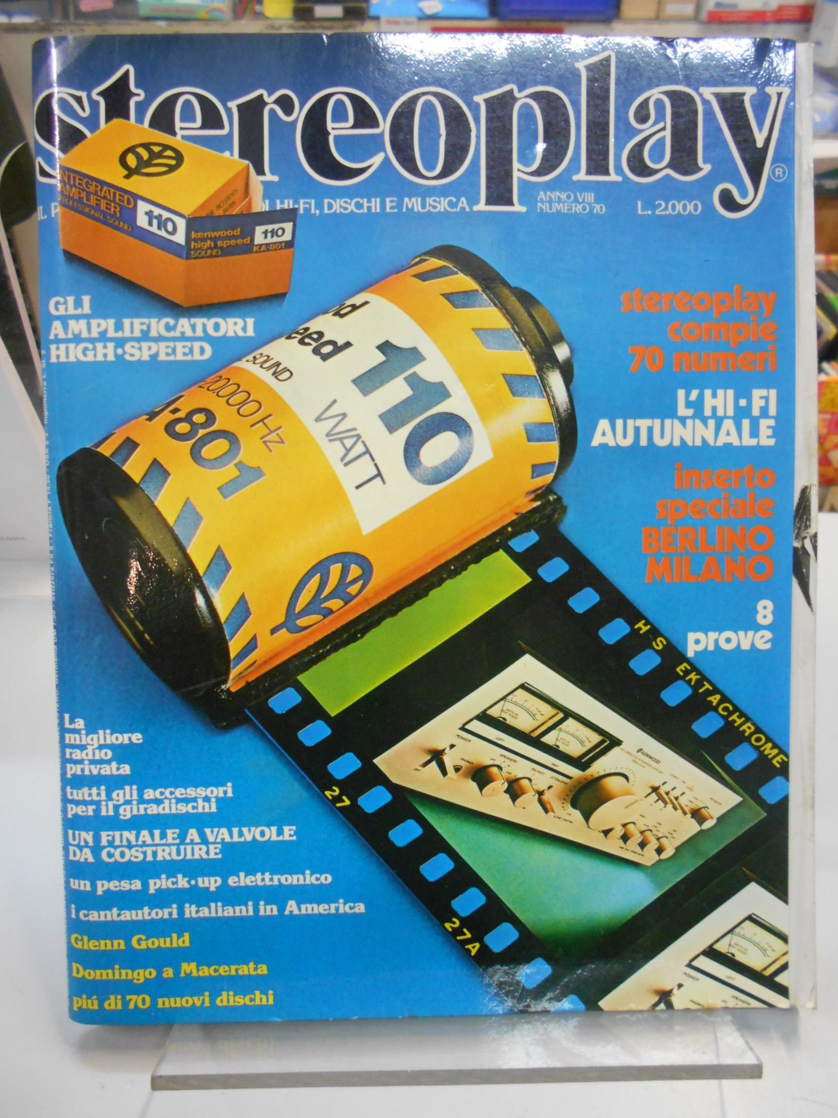 stereoplay numero 70 ottobre 1979 rivista aa.vv.  - Buone condizioni