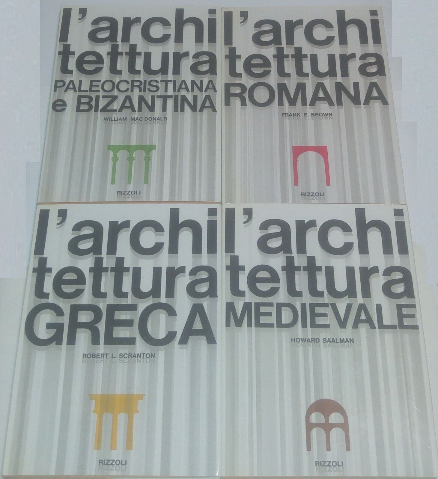 architettura (COFANETTO 4 VOLUMI) aa.vv.