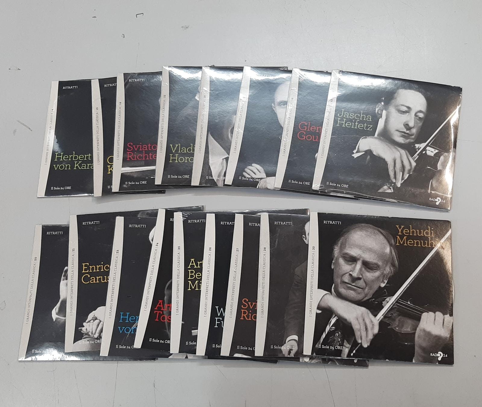 grandi interpreti della musica classica ritratti 17 cd aa vv 