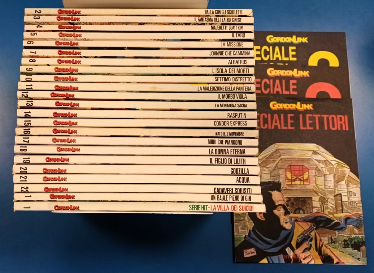 GORDON LINK 1/22 COMPLETA + SERIE HIT 1 + SPECIALE LETTORI 1/2/3 DARDO 1991-1993 MANFREDI / DELLA MONICA 