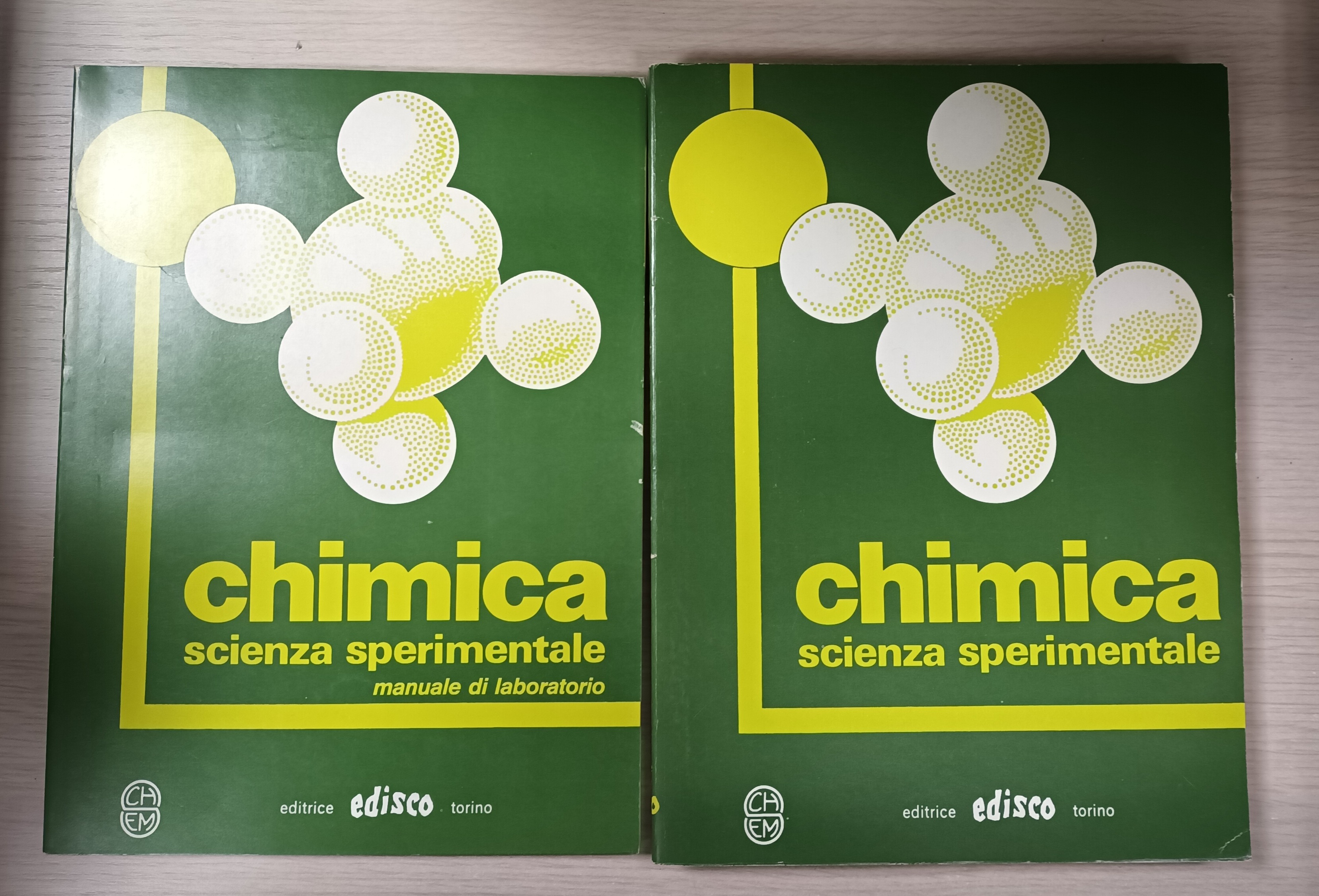 Chimica scienza sperimentale con manuale di laboratorio 2 tomi aa.vv