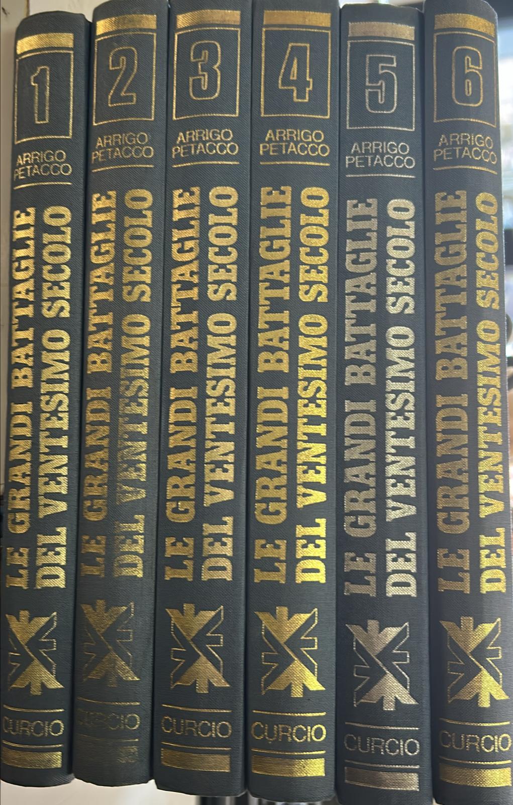 grandi battaglie del ventesimo secolo 6 volumi no sovraccopertina aavv B0166LM1AS