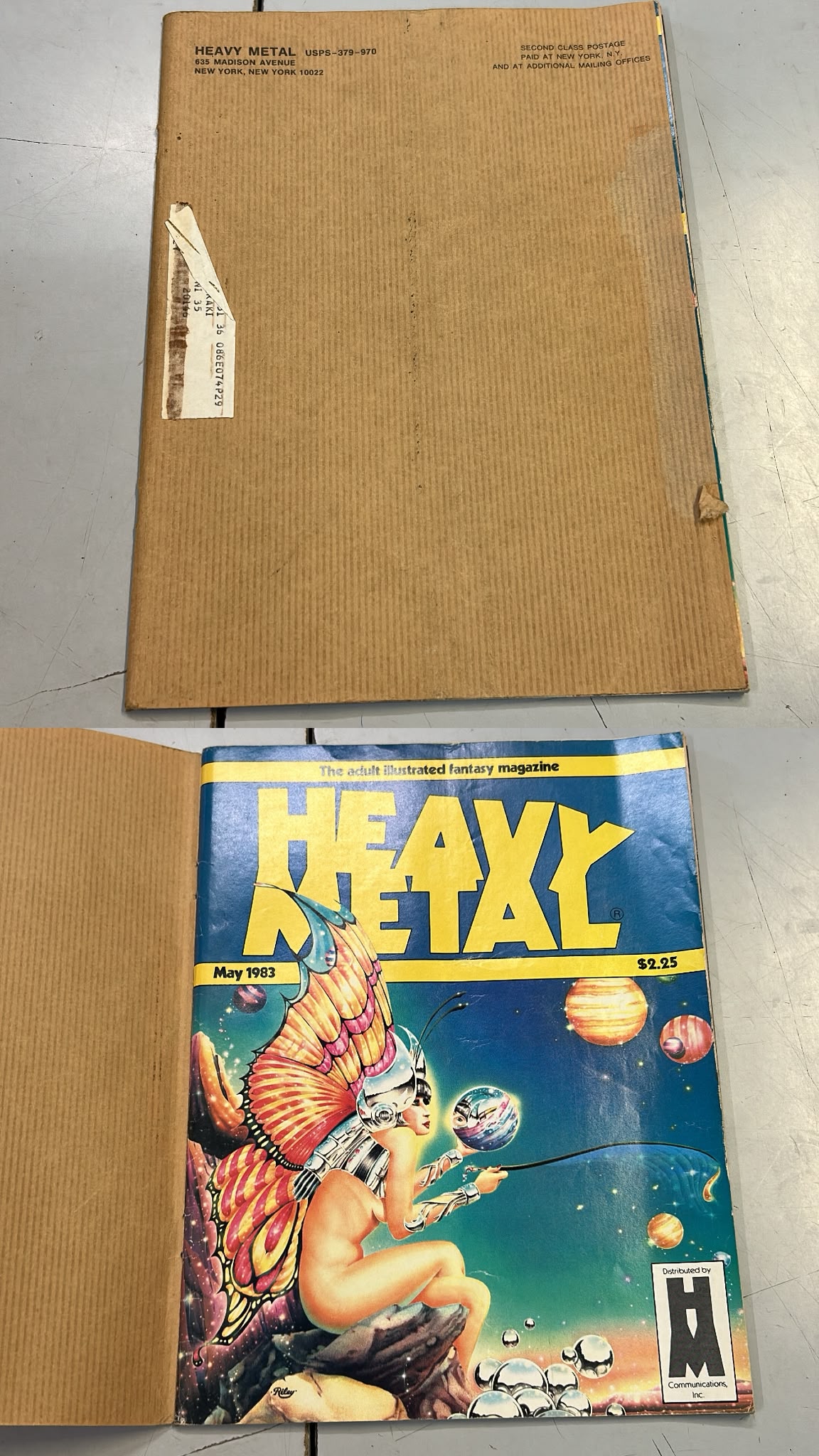 heavy metal may 1983 MAGAZINE metallo pesante aavv - Buone condizioni
