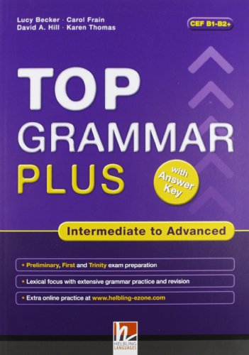 top grammar plus - intermediate to advanced+answer keys becker lucy 3852725682