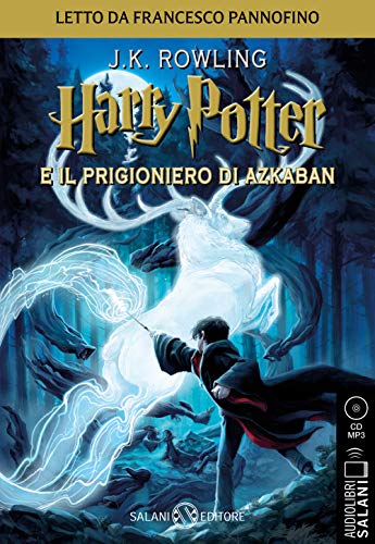 Harry Potter e il prigioniero di Azkaban audiolibro CD MP3 Pannofino Rowling 8831005537