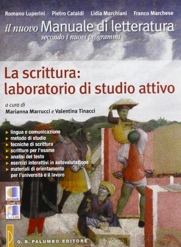 nuovo manuale di letteratura, scrittura italiano, letteratura luperini/cataldi 8860172810