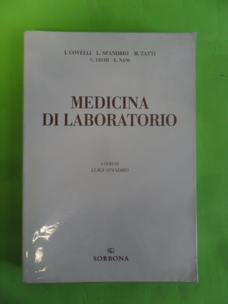 medicina di laboratorio covelli/spandrio/zatti 8871500709